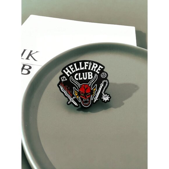 Stranger Things - Hellfire Club - Large Enamel Pin - Picture 3 of 7